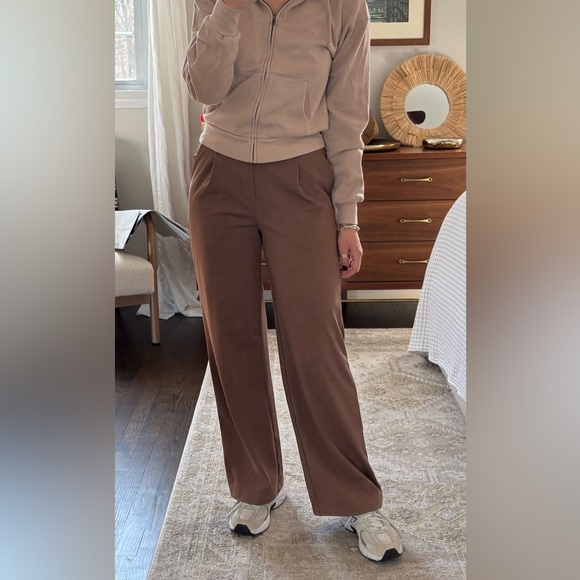 Pants - No Brand Pleated Wide Leg Pant
